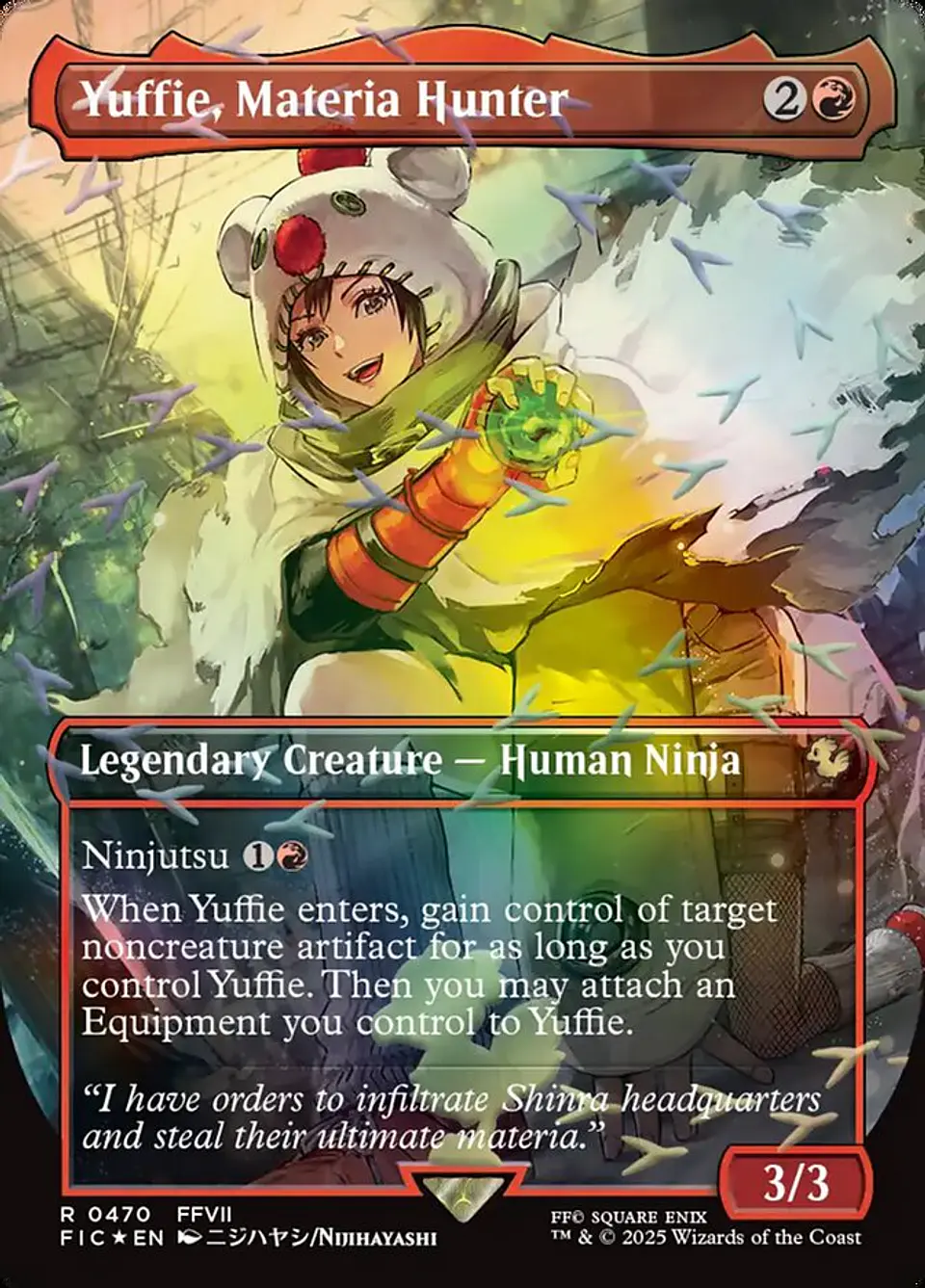 Yuffie, Materia Hunter (Borderless) 1