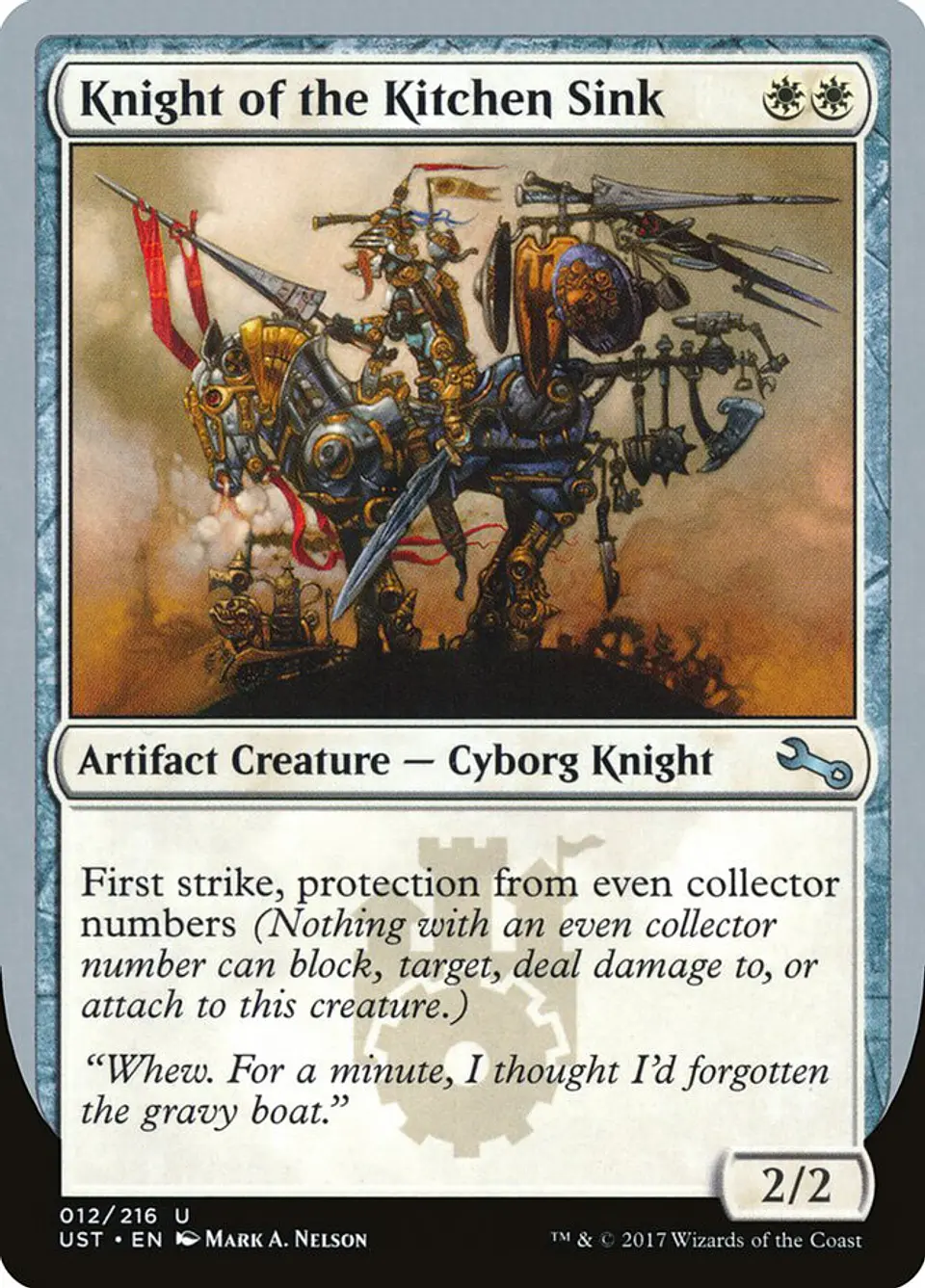 Knight of the Kitchen Sink 1