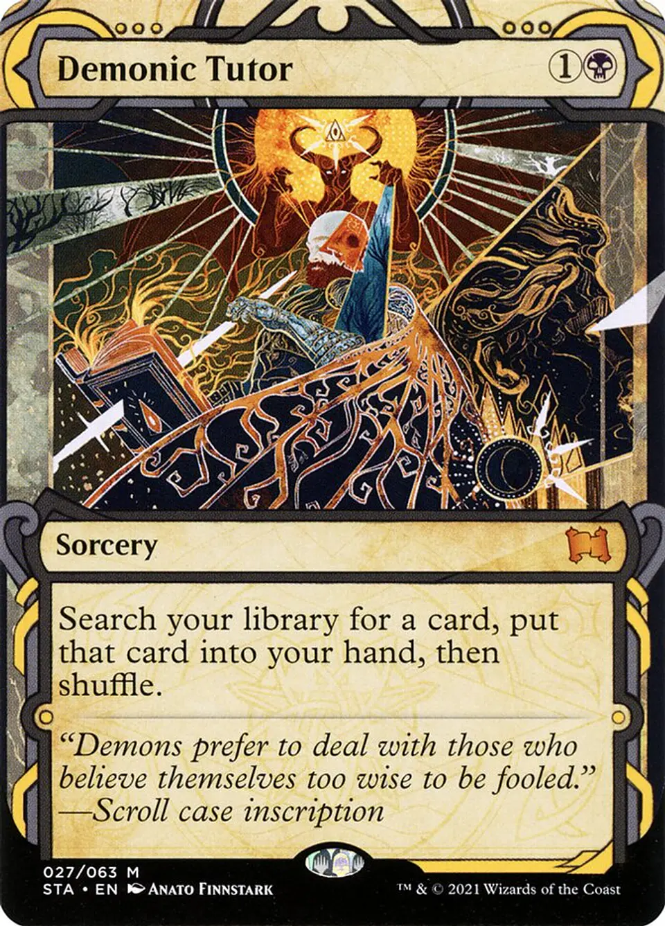 Demonic Tutor (Borderless) 1