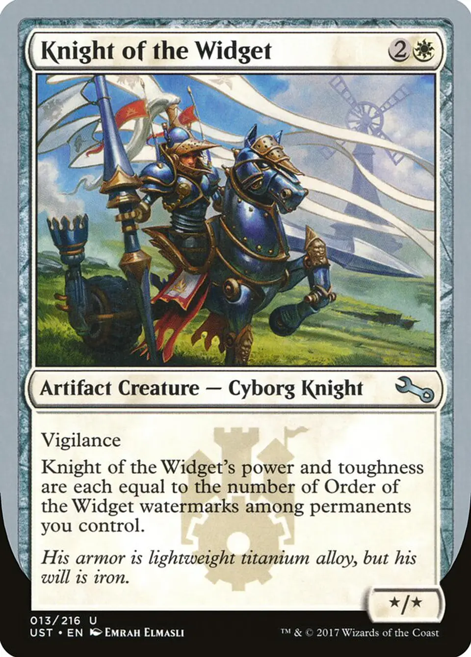 Knight of the Widget 1