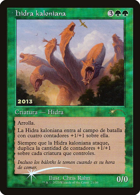 Kalonian Hydra (Promo) (Retro Frame)