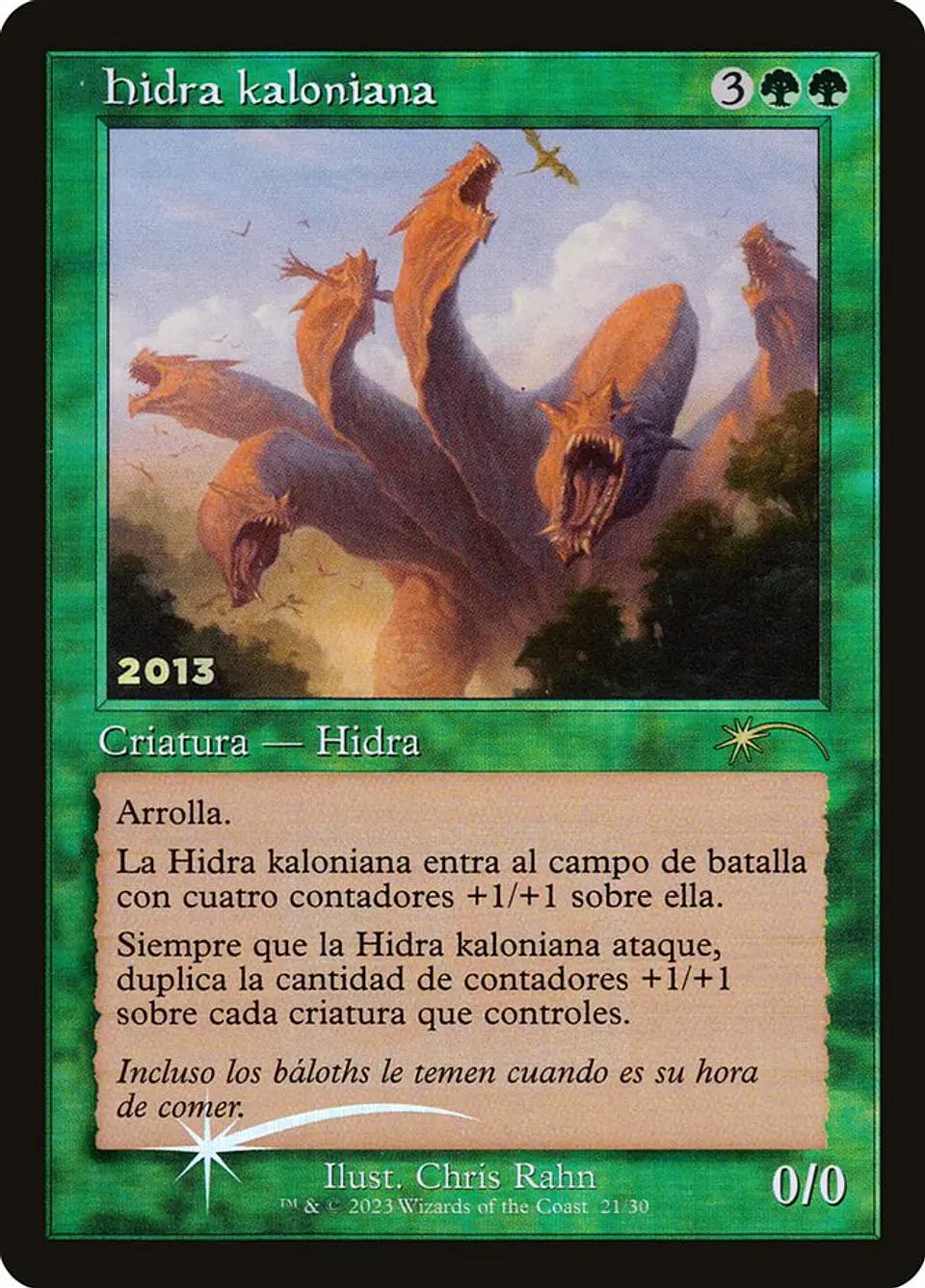 Kalonian Hydra (Promo) (Retro Frame) 1