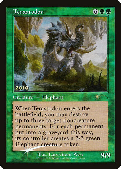 Terastodon (Promo) (Retro Frame)