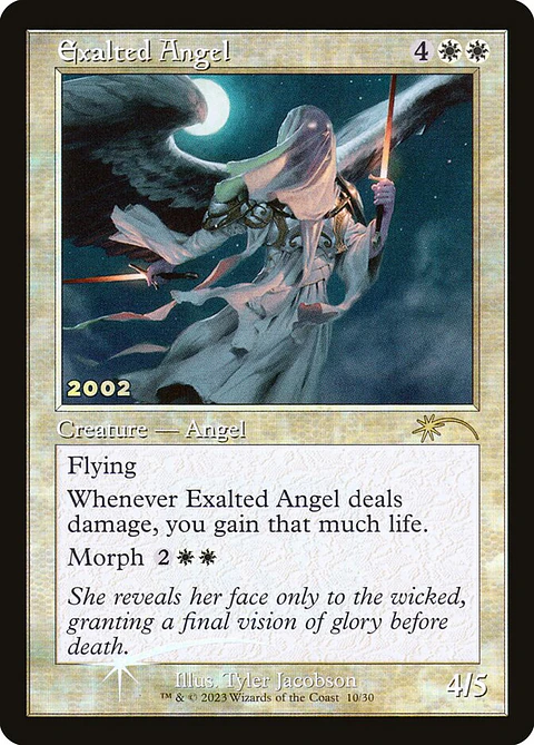 Exalted Angel (Promo) (Retro Frame)