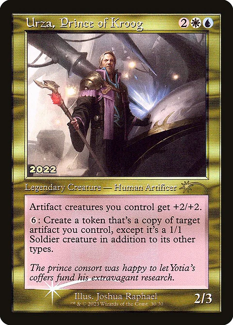 Urza, Prince of Kroog (Promo) (Retro Frame)