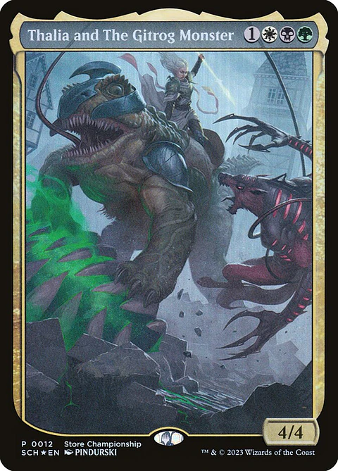 Thalia and The Gitrog Monster (Full Art)