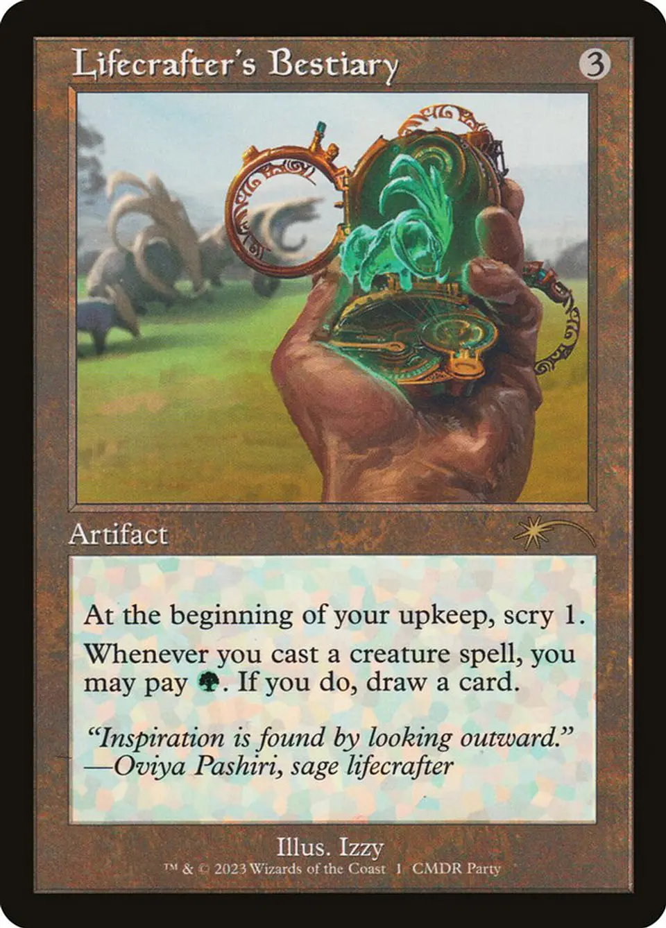 Lifecrafter's Bestiary (Retro Frame) 1
