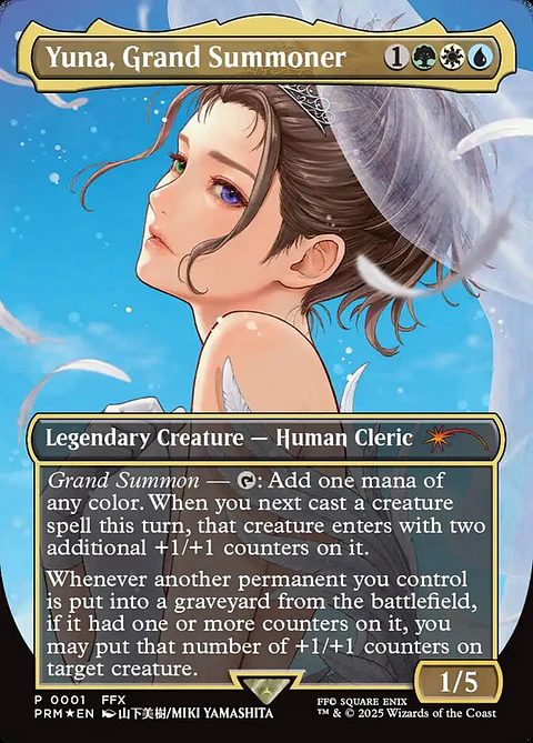 Yuna, Grand Summoner (Borderless)