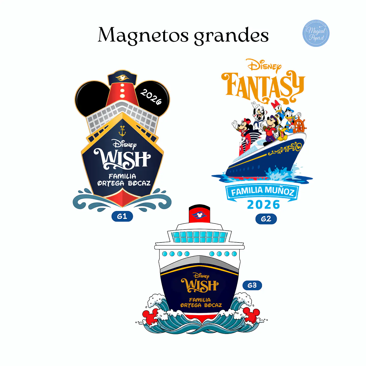 Pack Familia Mágica 4