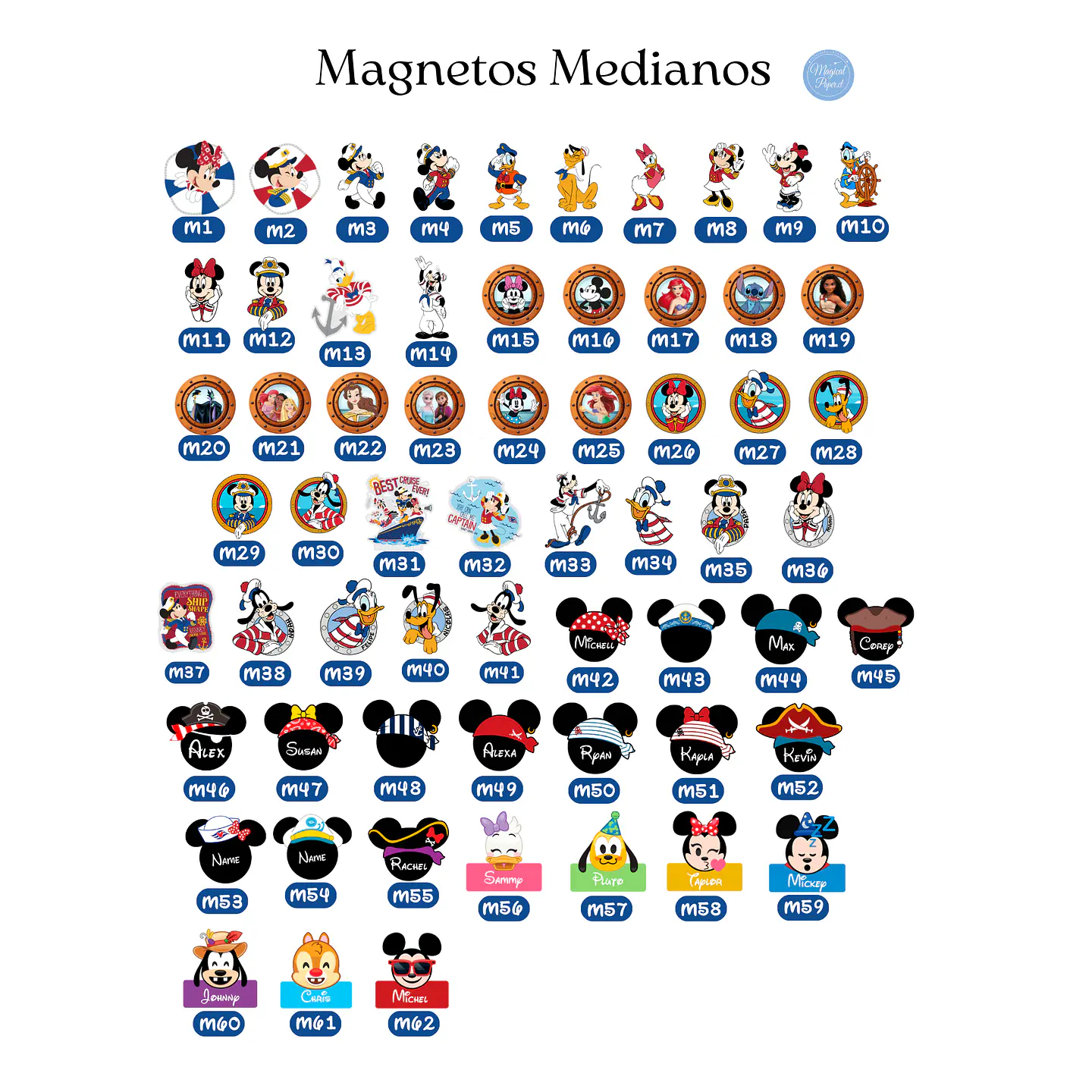 Pack Imanes Magia mini 3