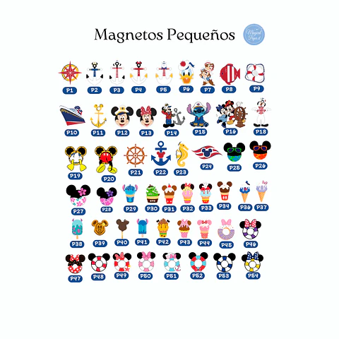 Pack Imanes Magia mini