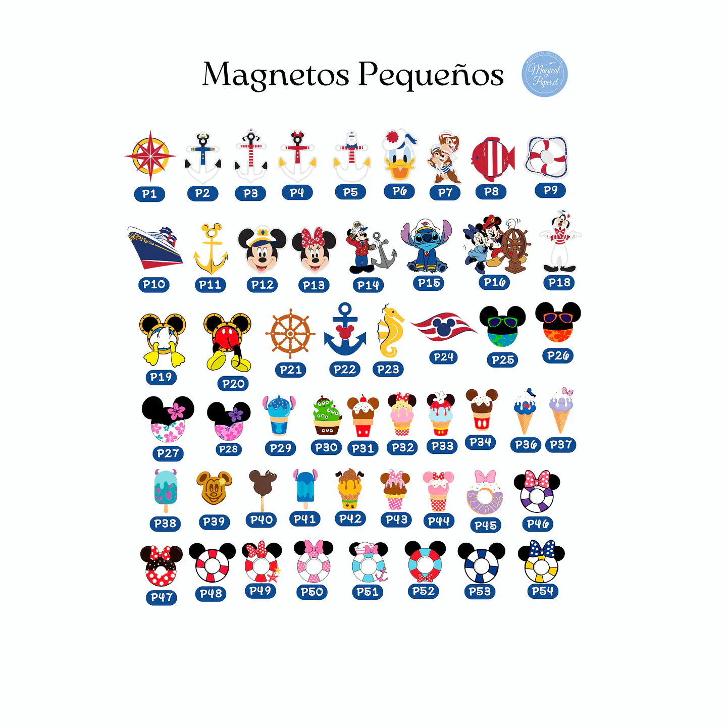 Pack Imanes Magia mini 2