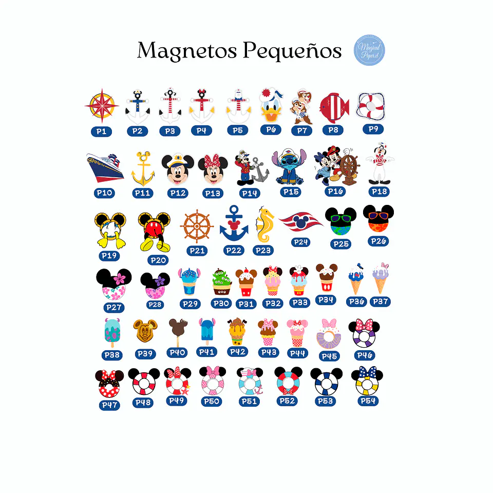 Pack Imanes Magia mini 2