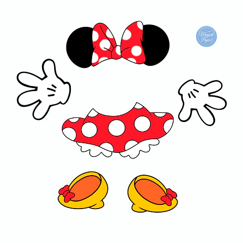 Imanes Minnie