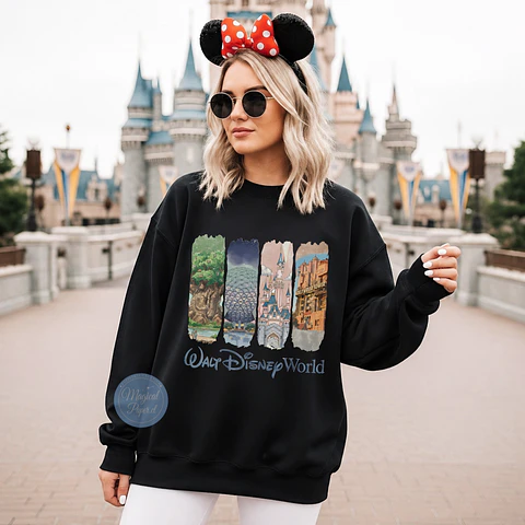 Polerón cuatro parques Walt Disney world