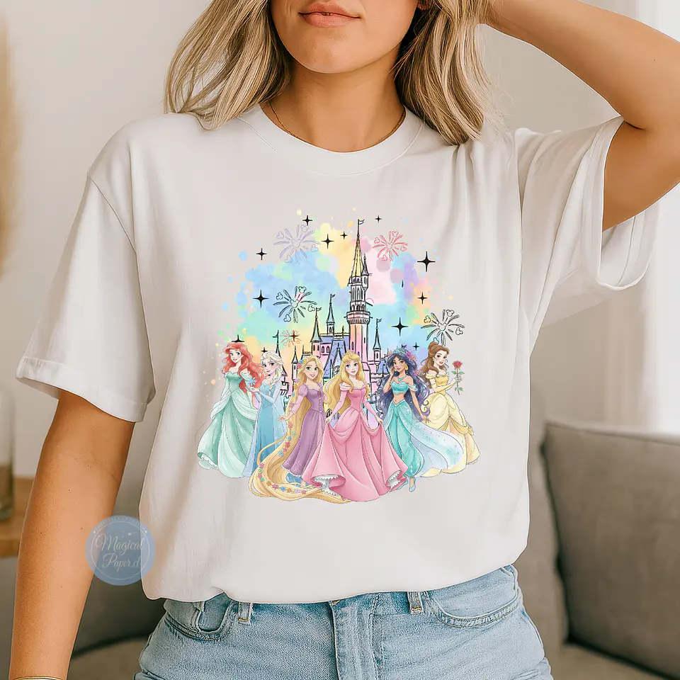 Polera Princesas 1