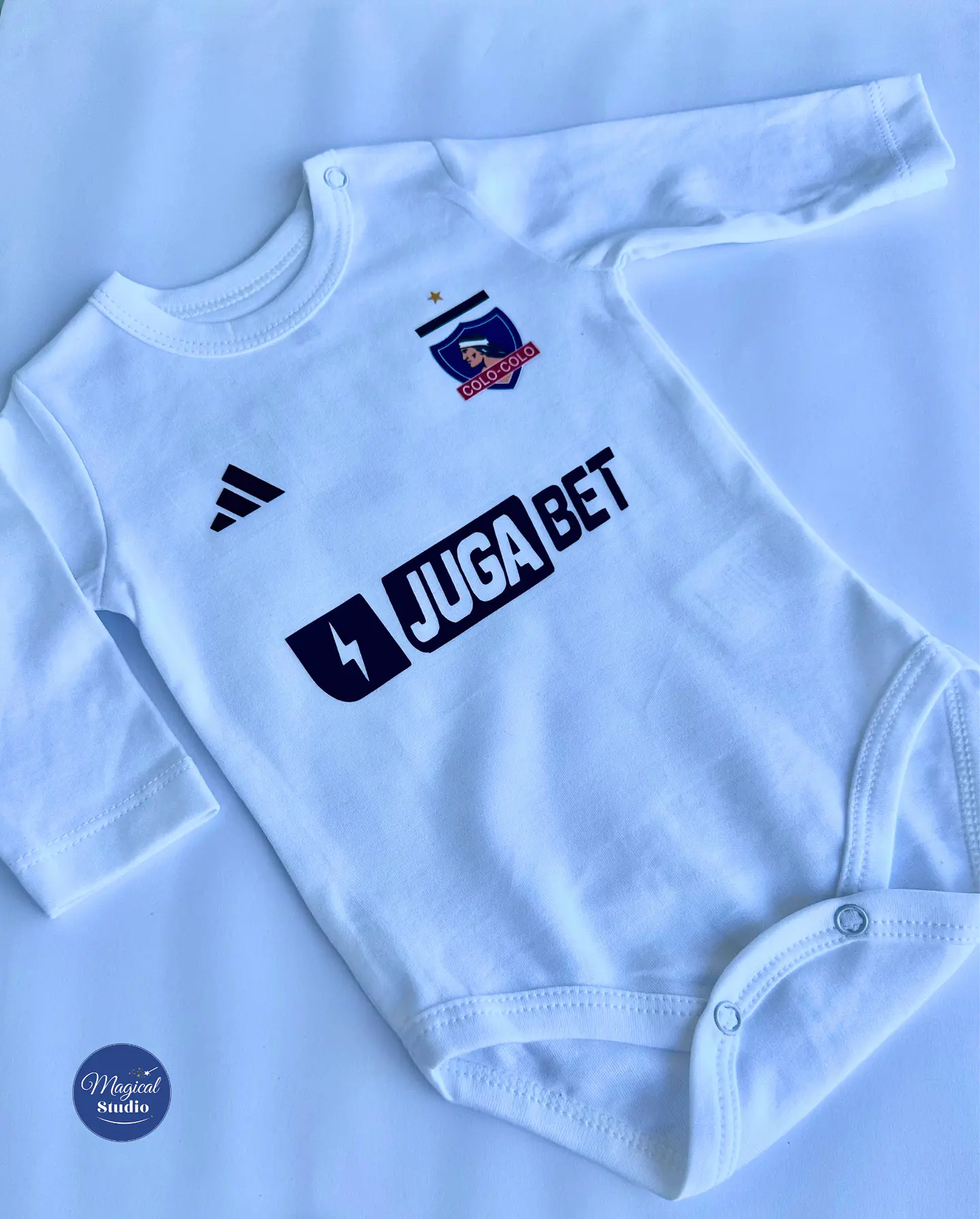 Body Personalizado estilo camiseta de Fútbol para Bebé  1