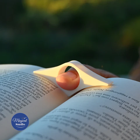 Sujeta páginas de libro