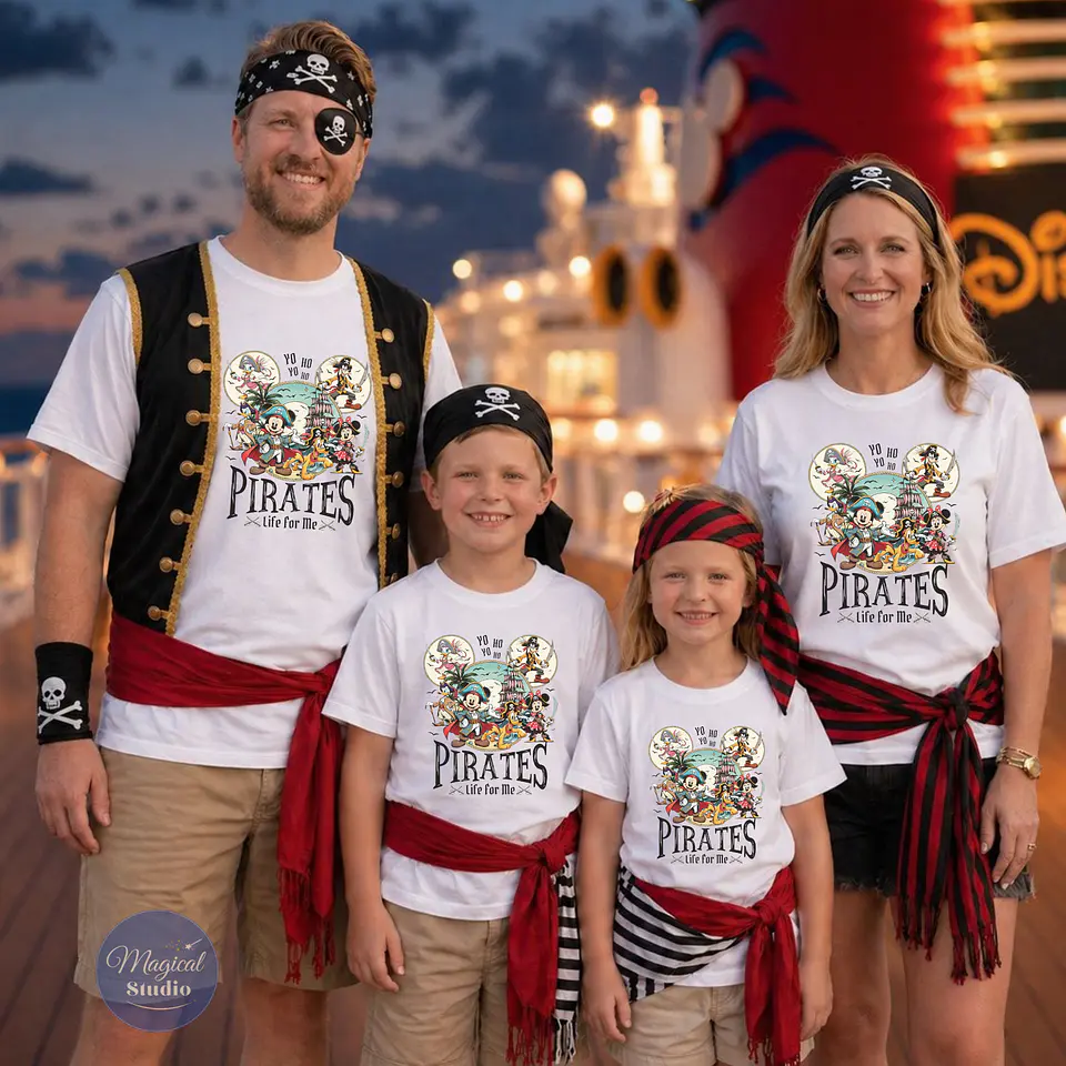 Poleras Tripulación Pirata 1