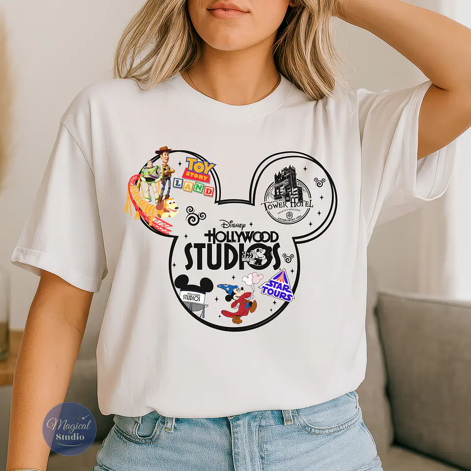 Polera Mickey Hollywood studios 1