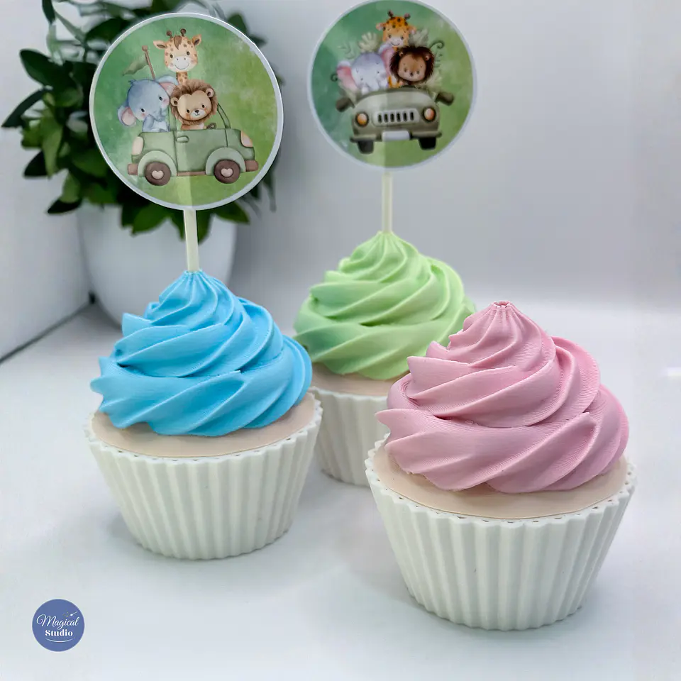 Cupcake Exhibidor para Cake Topper 1