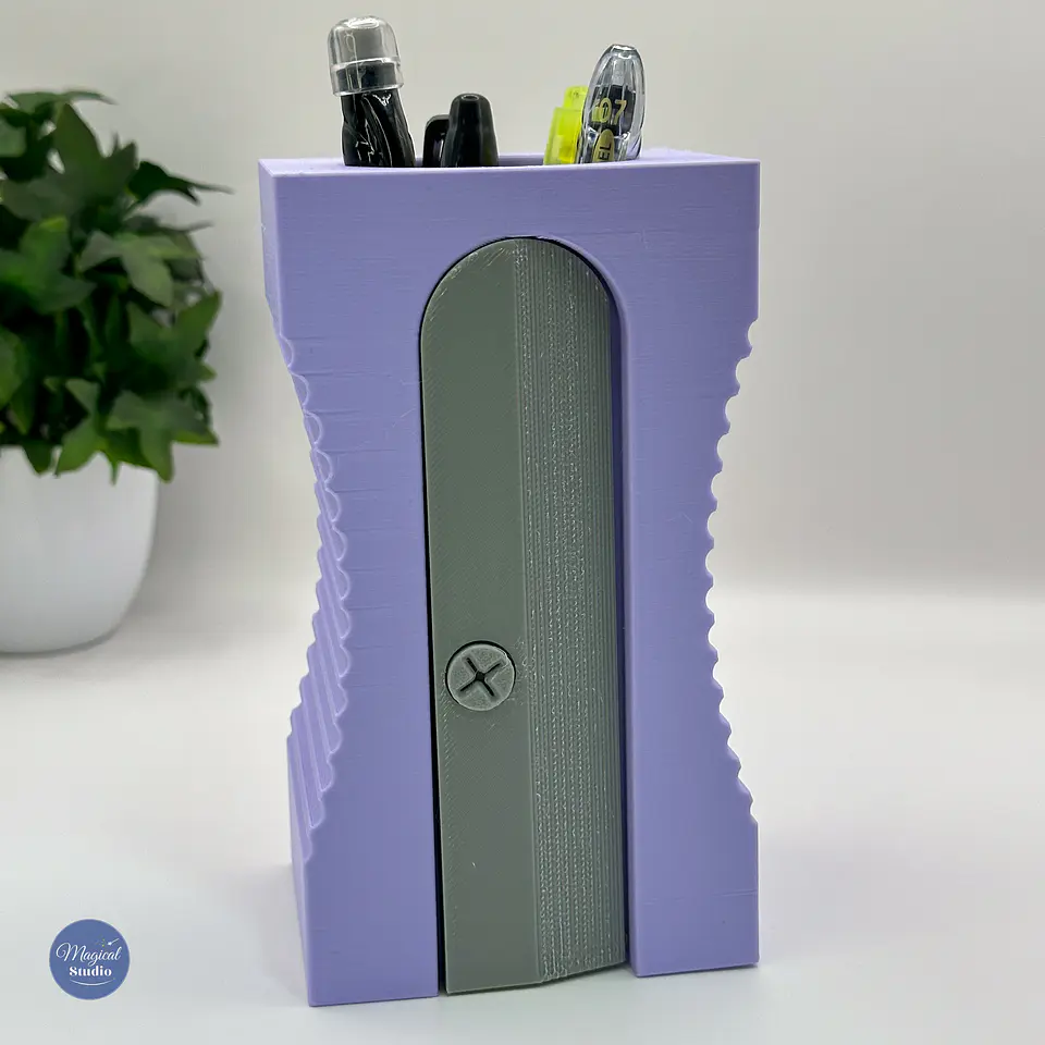 Porta Lápices Sacapuntas Gigante 2