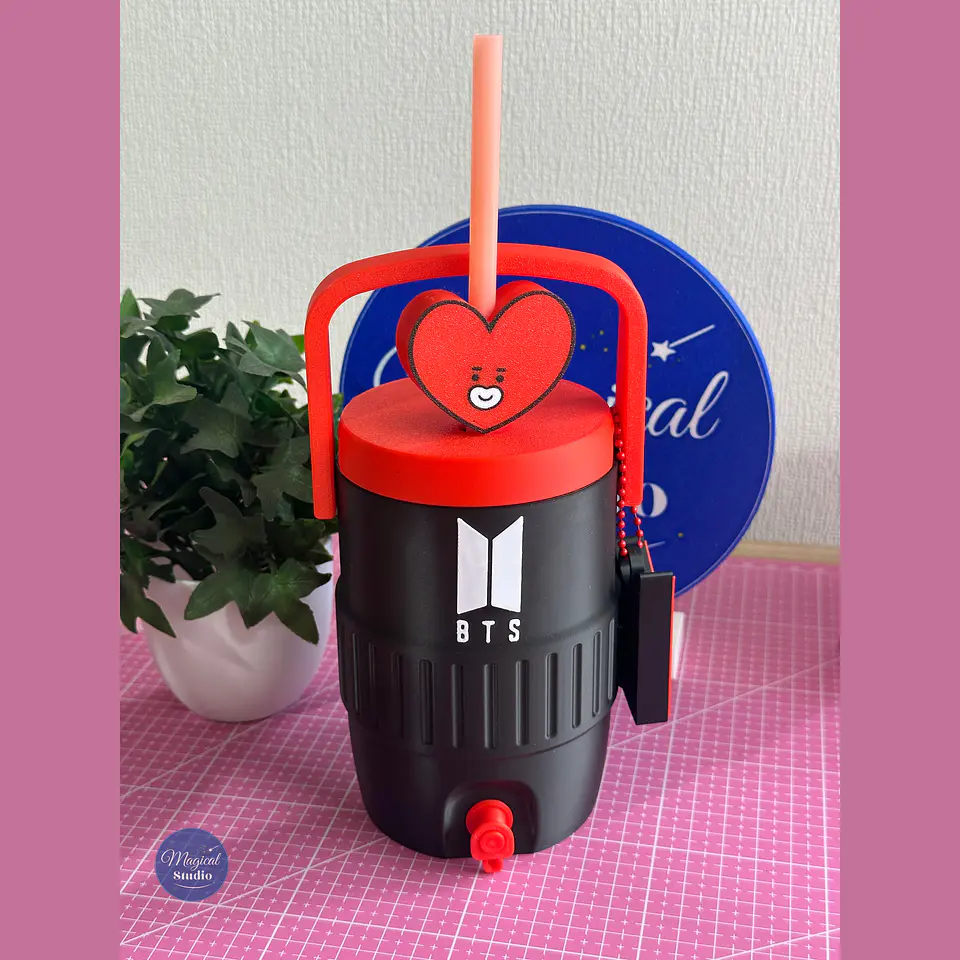 Set Porta Lata BT21 💜 4