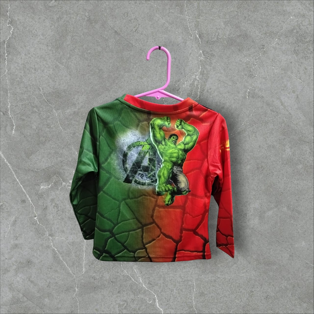 Polera Hulk niño 2