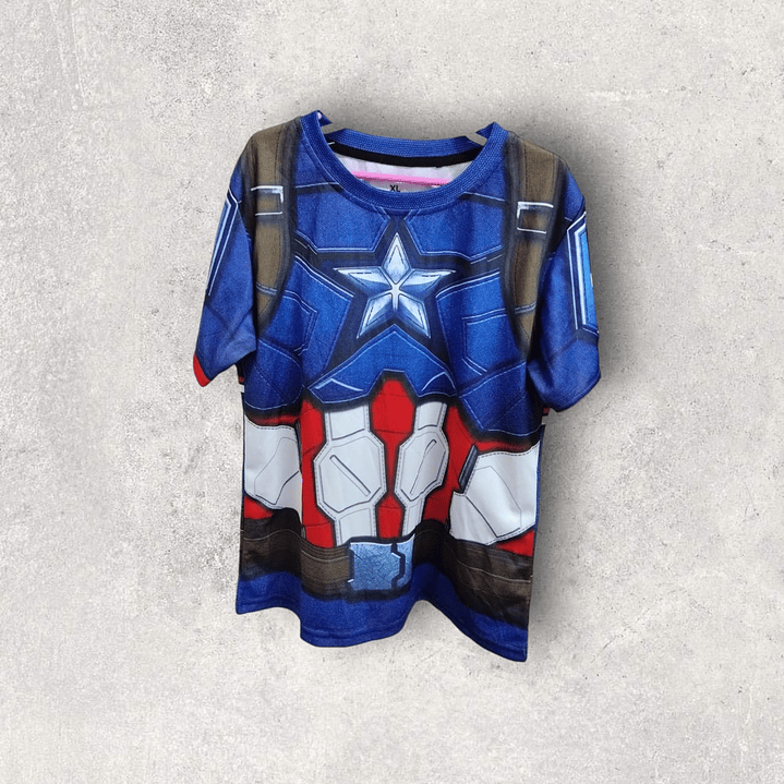 Polera Capitán América Niño 1