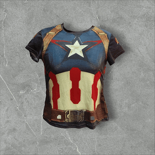 Polera Steve Rogers