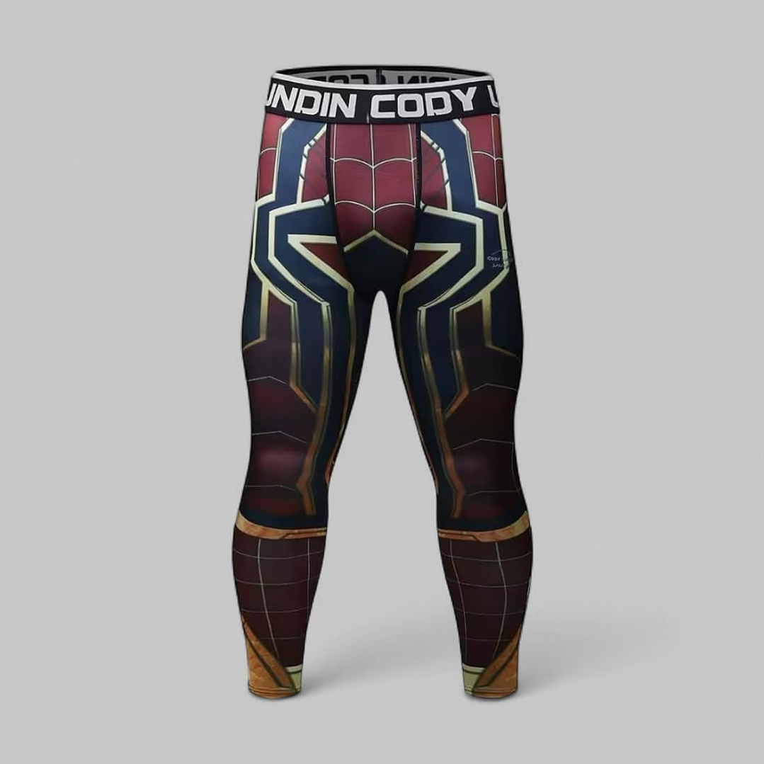 Calzas de compresión Iron Spider- Man Cody Lundin 1