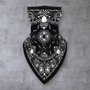 Bandana Calaveras y Telarañas