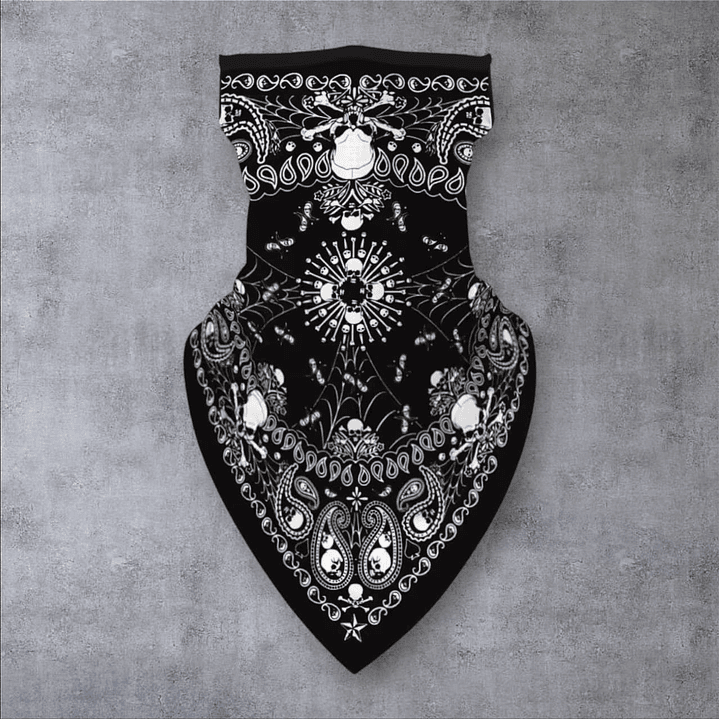 Bandana Calaveras y Telarañas 1