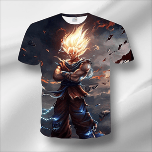 Polera Super Goku M/corta