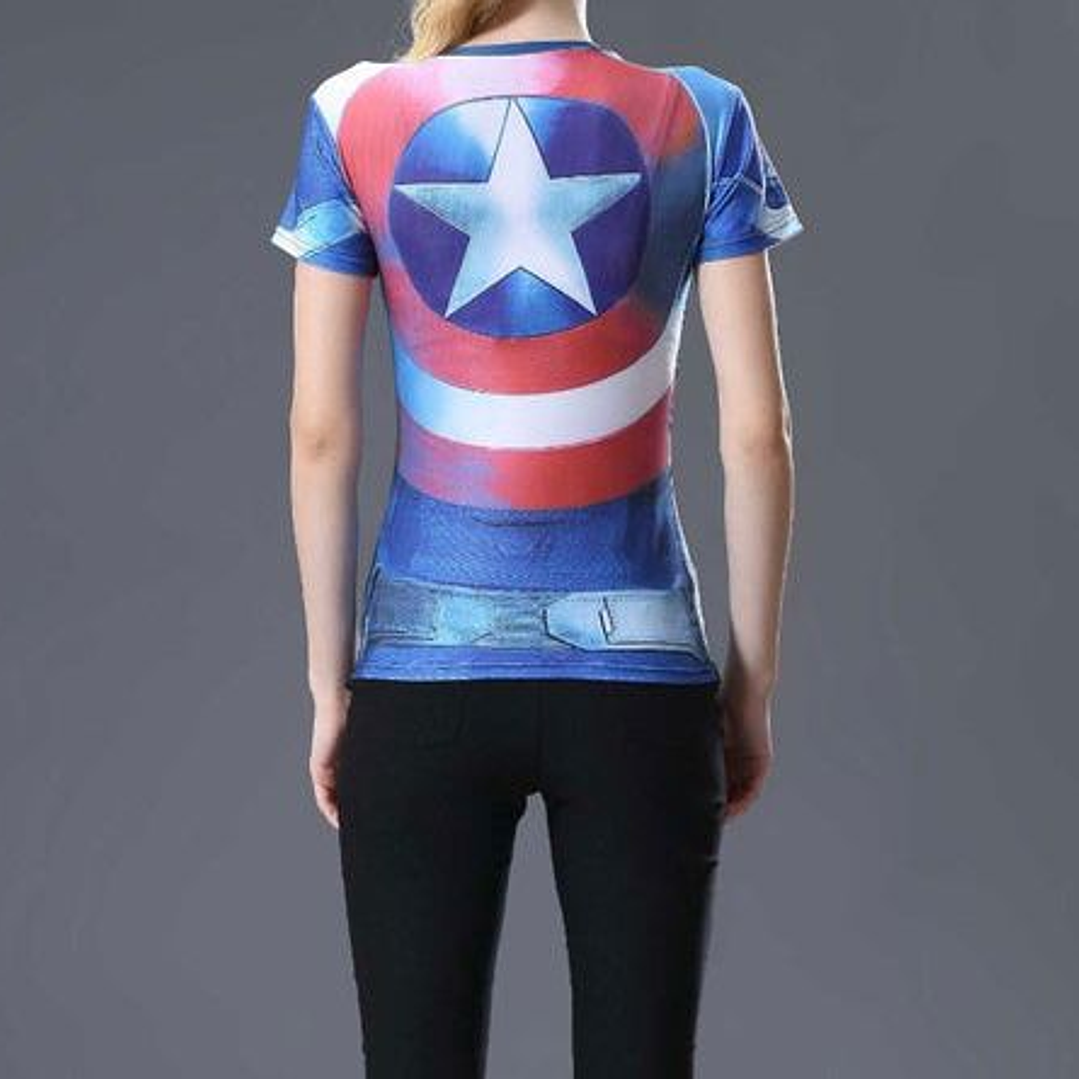 Polera Capitán América  2