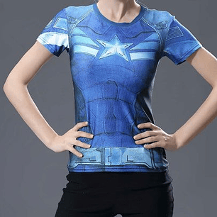 Polera Capitán América 