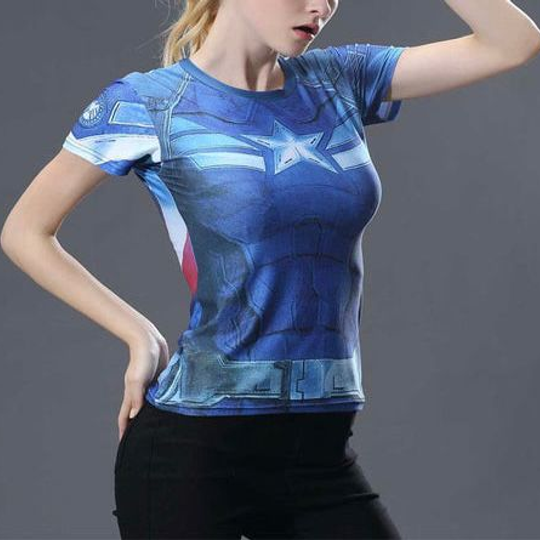 Polera Capitán América  3