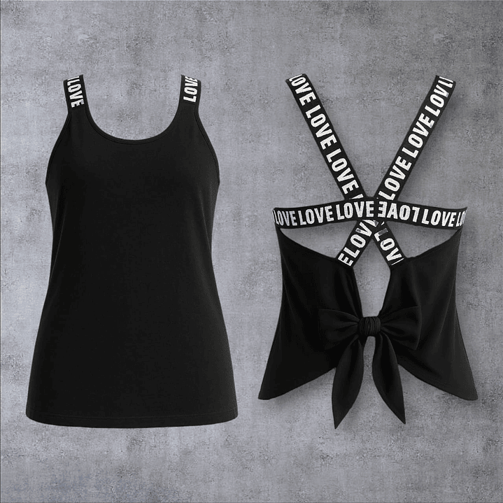 Polera deportiva LOVE 1