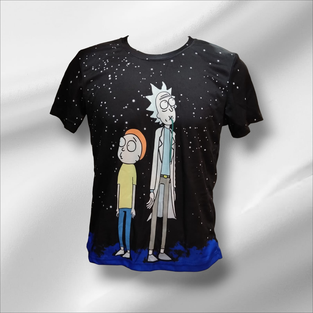 Polera Rick y Morty 1