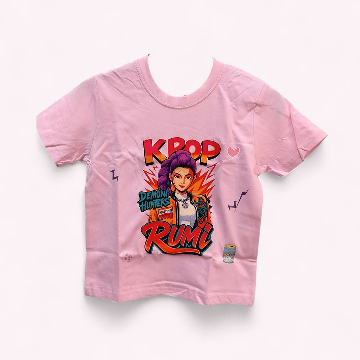 Polera Guerrera K-pop Rumi 1