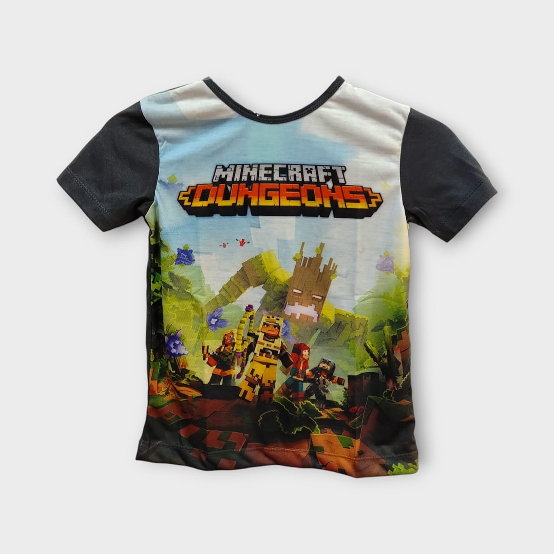 Polera Minecraft 1