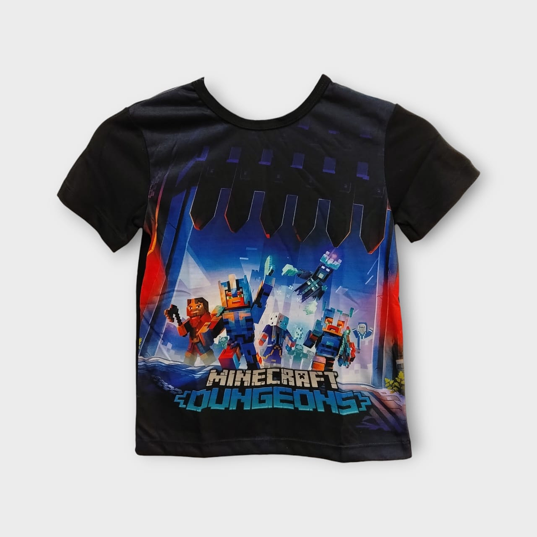 Polera Minecraft 1