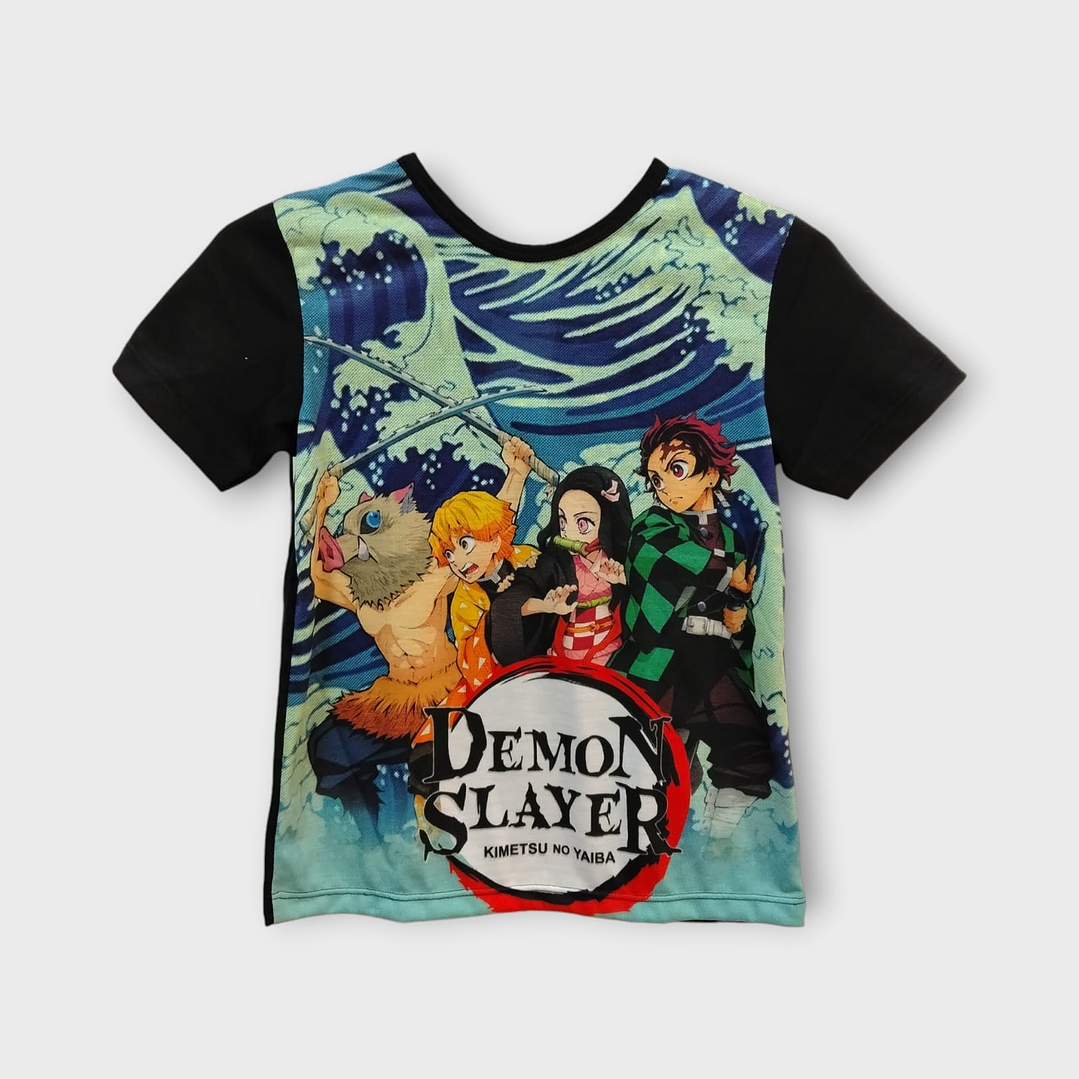 Polera Demon Slayer: Kimetsu no Yaiba 1