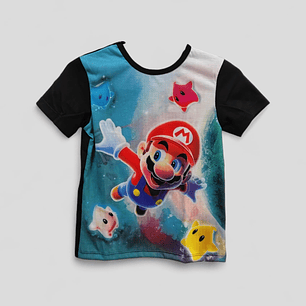 Polera Super Mario