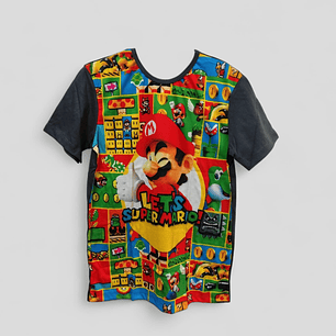 Polera Super Mario