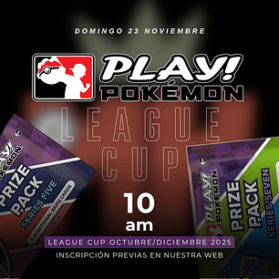 LEAGUE CUP MAGIKARD TCG OCTUBRE/DICIEMBRE