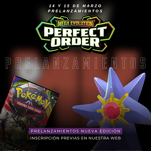 Prelanzamientos Perfect Order Magikard TCG