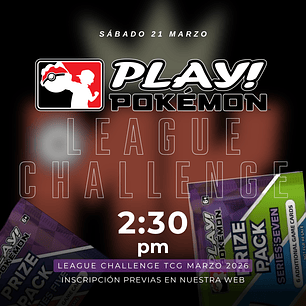 LEAGUE CHALLENGE TCG MARZO MAGIKARD TCG