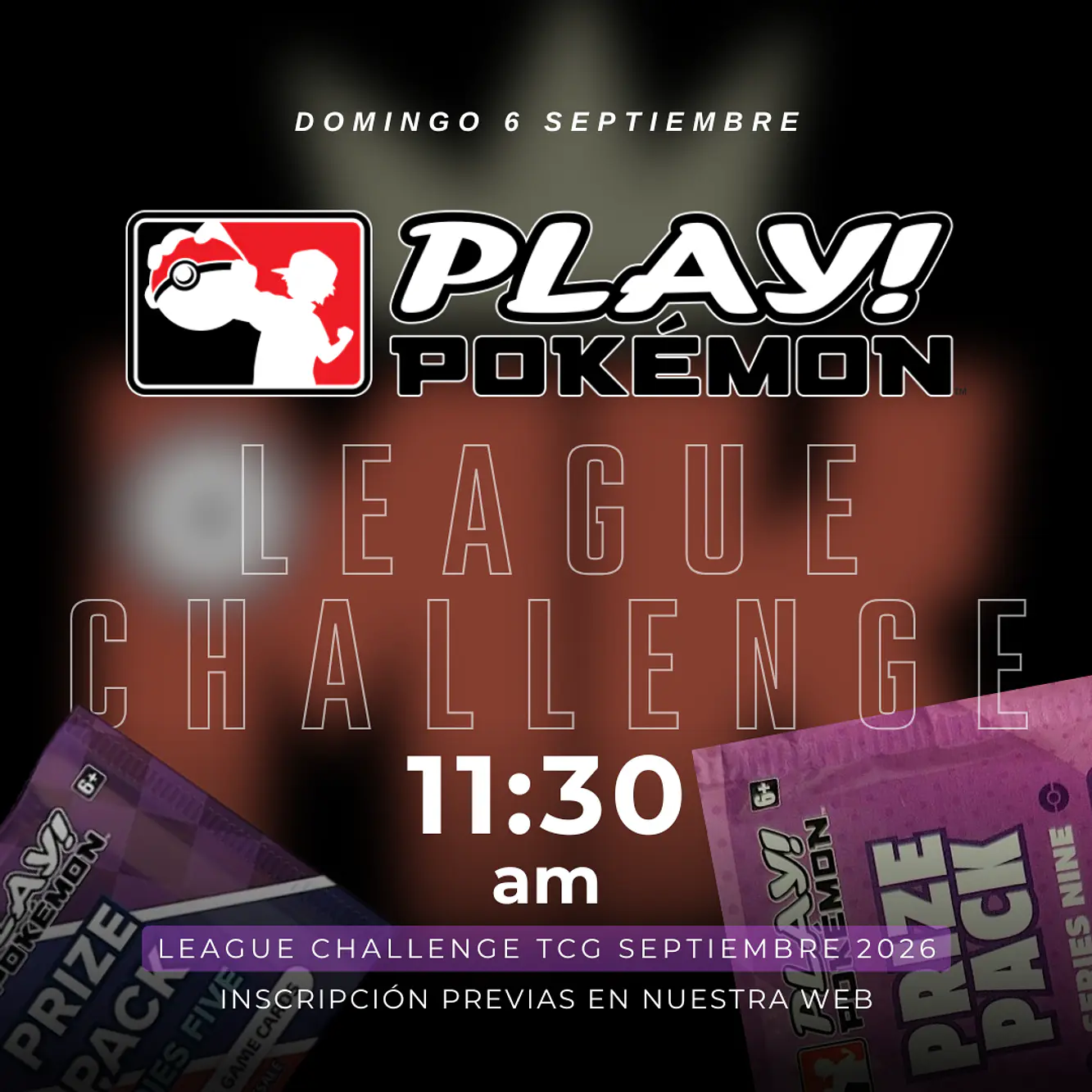 League Challenge Pokémon TCG SEPTIEMBRE 2026 1