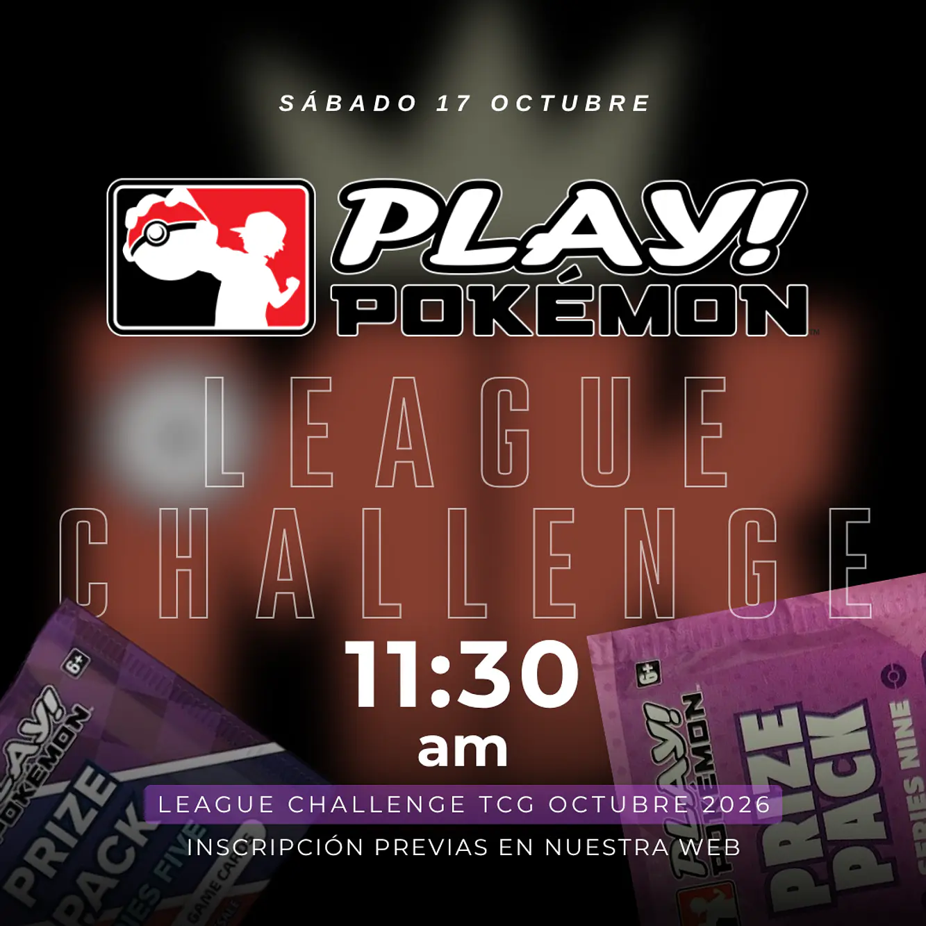 League Challenge Pokémon TCG OCTUBRE 2026 1